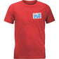 Youth Fly Graffiti Tee Red Ys