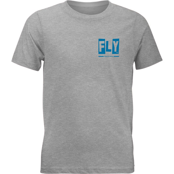 Youth Fly Punk Tee Grey Ys