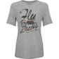 Fly Women's Vintage Tee Grey Xl