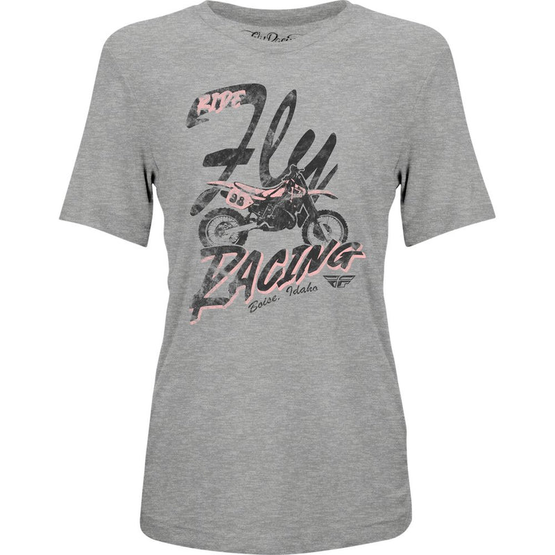 Fly Women's Vintage Tee Grey Lg