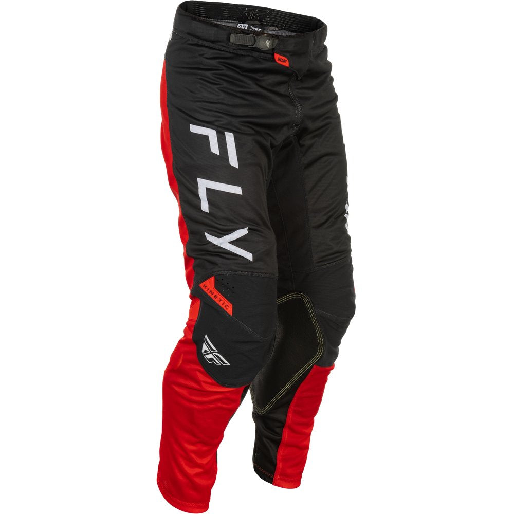 Kinetic Mesh Center Pants Black/White/Red Sz 30