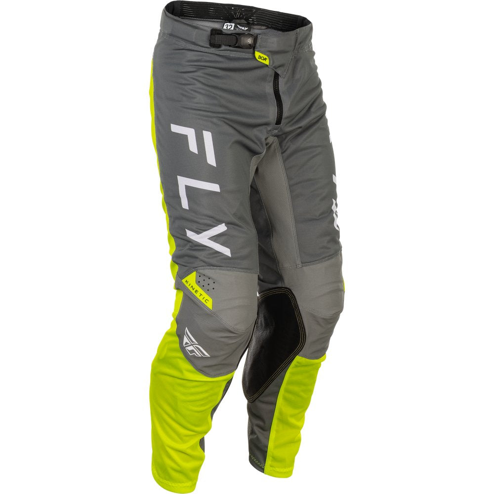 Kinetic Mesh Center Pants Grey/White/Hi Vis Sz 32
