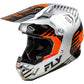 Youth Formula Cp Slice Helmet Grey/Orange/Black Yl