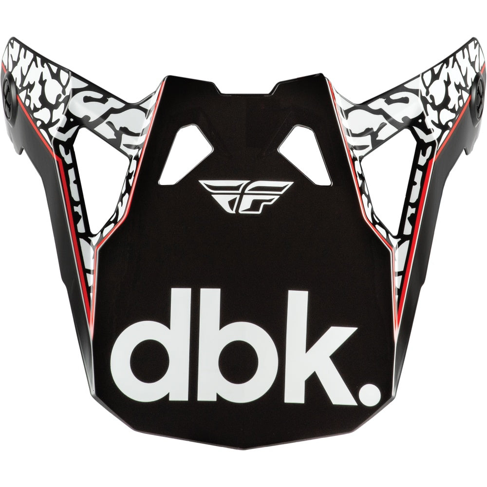 Formula Cp Dbk Visor Black/White/Red Xl 2x