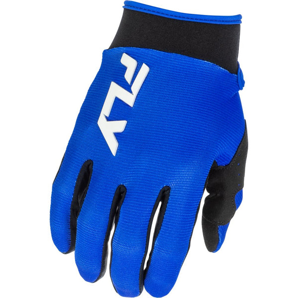 Youth F 16 Gloves Blue/White Ys