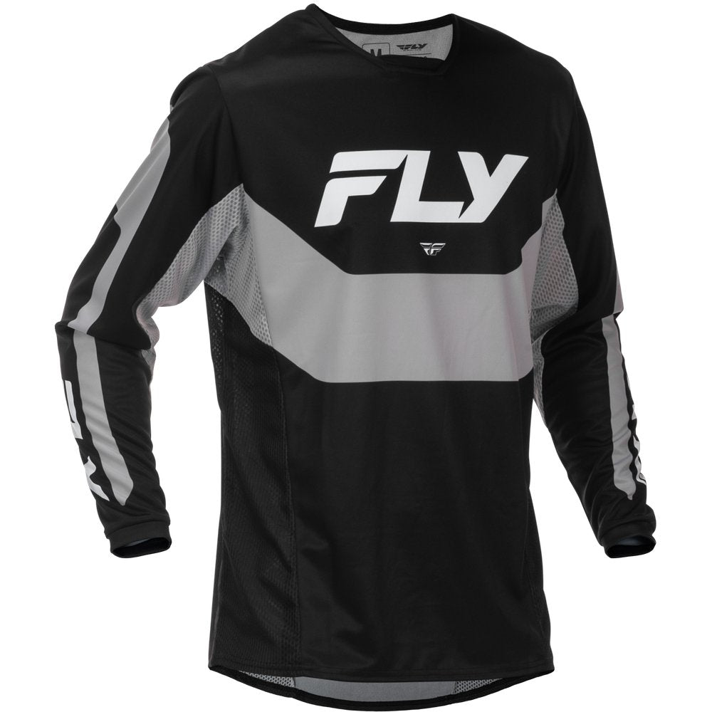 Kinetic Jersey Black/Grey Md