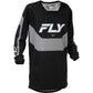 Youth Kinetic Jersey Black/Grey Yxl