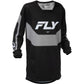 Youth Kinetic Jersey Black/Grey Ym