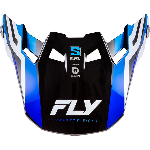 Formula S Carbon Byte Visor Blue Carbon/Blue/White Md/Lg