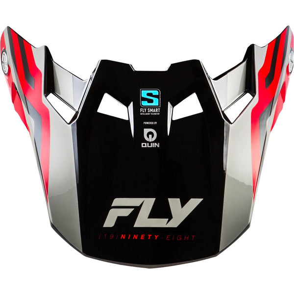 Formula S Carbon Byte Visor Red Carbon/Red/Grey Yl/Sm