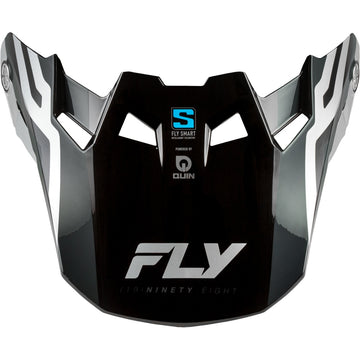 Formula S Carbon Byte Visor Black Carbon/Grey/Silver Yl/Sm