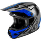 Kinetic Crest Helmet Grey/Black/Blue Md