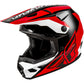 Kinetic Crest Helmet Red/Black/White Xs