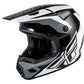 Kinetic Crest Helmet Black/White/Grey 2x