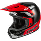 Kinetic Dbk Helmet Black/Red/Grey Md