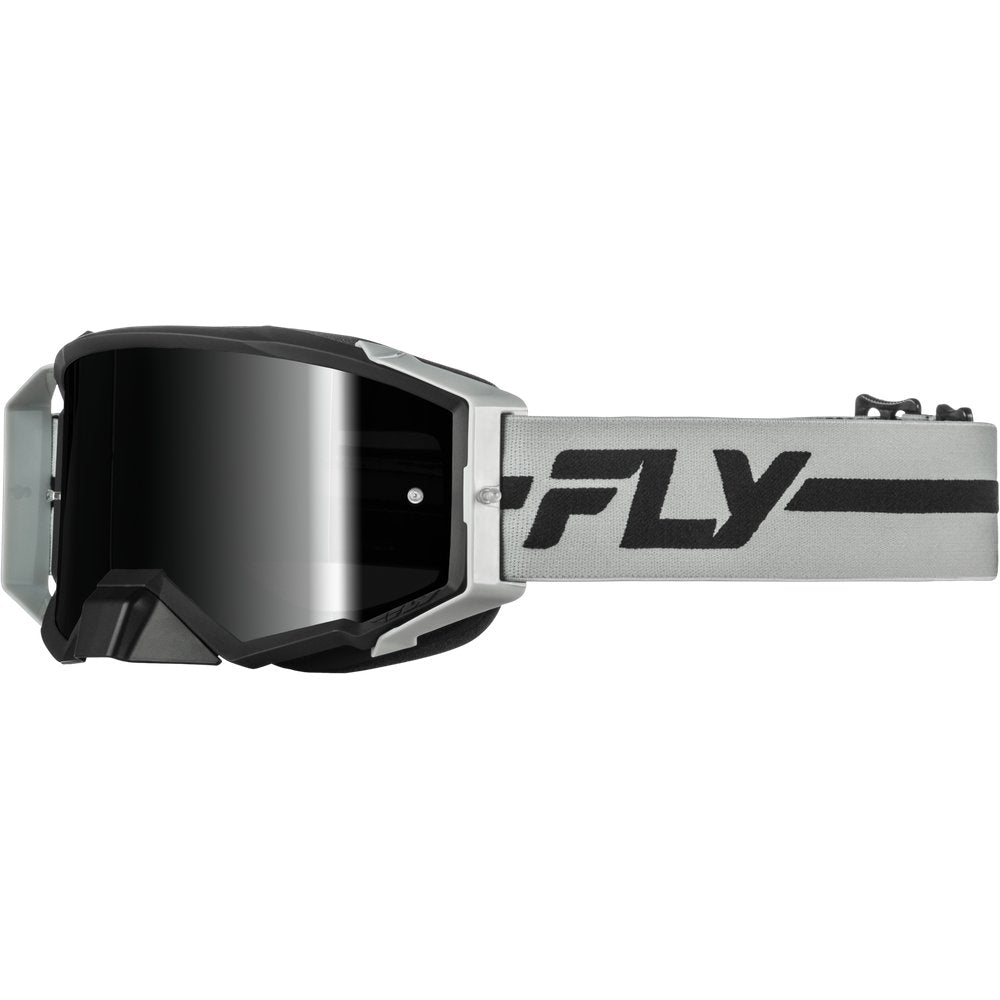 Zone Pro Goggle Grey/Black W/ Black Mirror/Smoke Lens