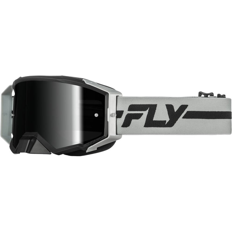 Zone Pro Goggle Grey/Black W/ Black Mirror/Smoke Lens
