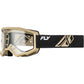 Youth Focus Goggle Black/Khaki W/ Clear Lens