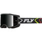 Youth Zone Goggle Black/White W/Black Mirror/Smoke Lens