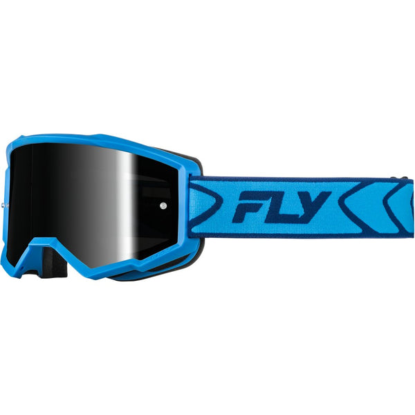 Youth Zone Goggle Blue/Navy W/ Black Mirror/Smoke Lens