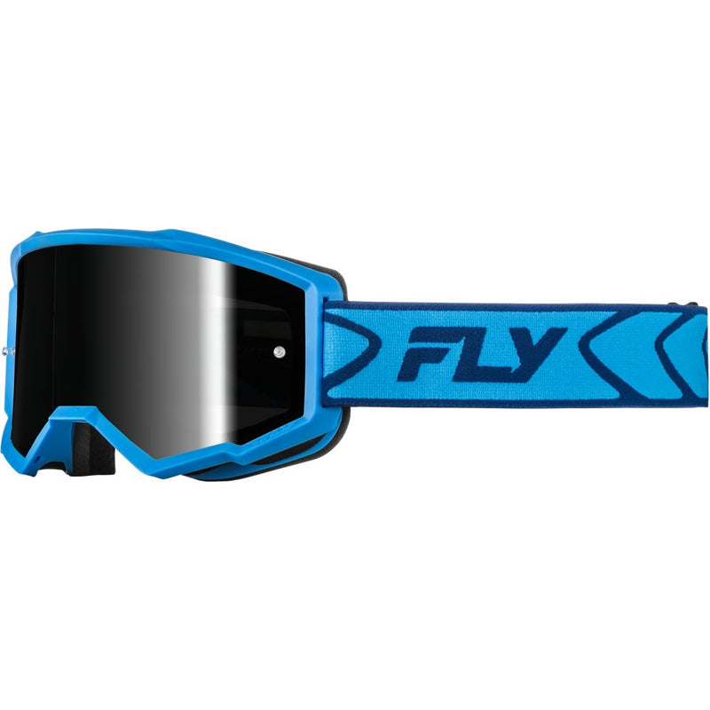 Youth Zone Goggle Blue/Navy W/ Black Mirror/Smoke Lens