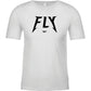 Fly Master Tee White 2x