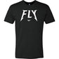 Fly Master Tee Black Lg