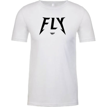 Youth Fly Master Tee White Ys