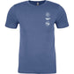 Fly Atom Tee Cool Blue Heather Sm