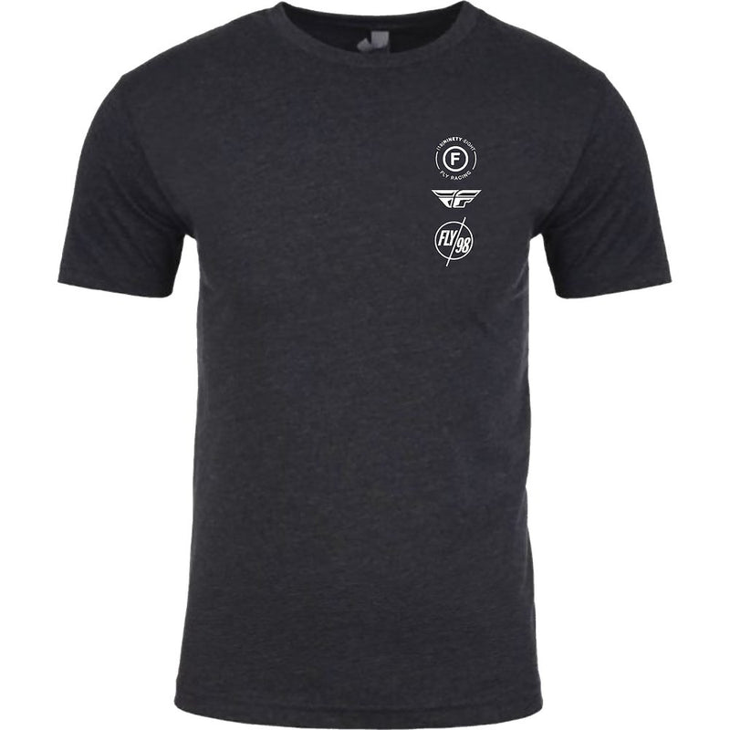 Fly Atom Tee Black Lg