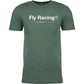 Fly Trademark Tee Forest Green Heather Xl