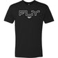 Youth Fly Edge Tee Black Yl