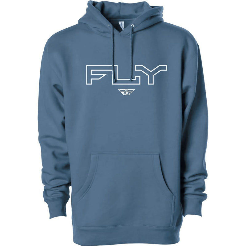 Youth Fly Edge Hoodie Storm Blue Ys/Ym