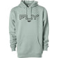 Fly Edge Hoodie Dusty Sage 2x