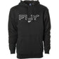 Fly Edge Hoodie Black Sm