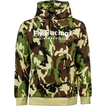 Fly Trademark Hoodie Army Camo Sm