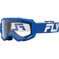 Youth Focus Goggle Blue/White W/ Clear Lens