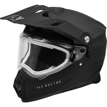 Trekker Cw Solid Helmet Elec Shld Matte Black Sm