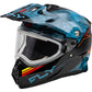 Trekker Cw Conceal Helmet Elec Shld Slate/Black/Red Md