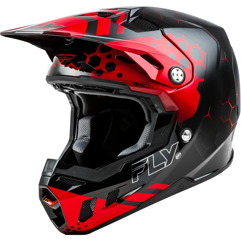 Youth Formula Cc Tektonic Helmet Black/Red/Orange Yl