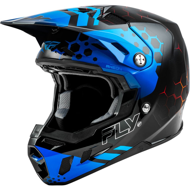 Youth Formula Cc Tektonic Helmet Black/Blue/Red Yl