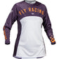 Women's Lite Jersey Deep Purple/Wht/Neon Coral Sm