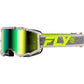 Yth Zone Goggle Drk Gry/Hi Vis W/ Iridescent Grn Mirror Lens