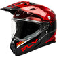 Trekker Kryptek Conceal Helmet Red/Black Sm