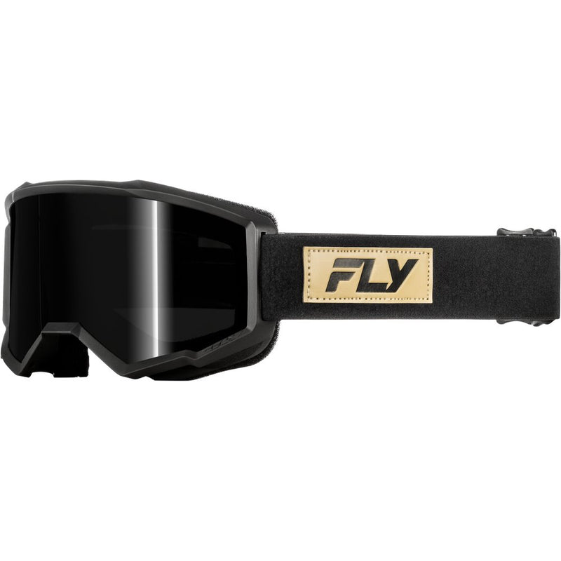 Focus Sand Goggle Black/Tan W/ Dark Smoke Lens