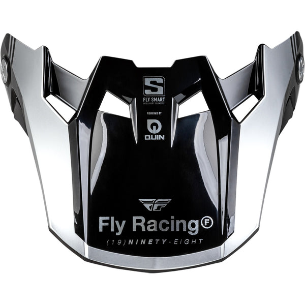 Formula S Carbon Legacy Visor Blue Carbon/Silver Yl/Sm