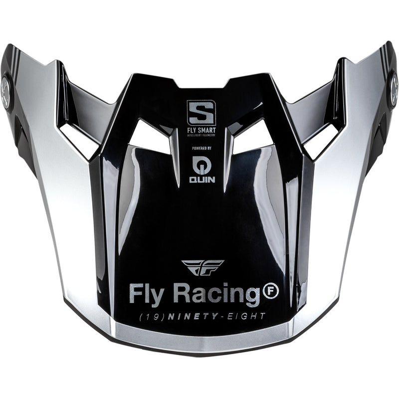 Formula S Carbon Legacy Visor Blue Carbon/Silver Yl/Sm