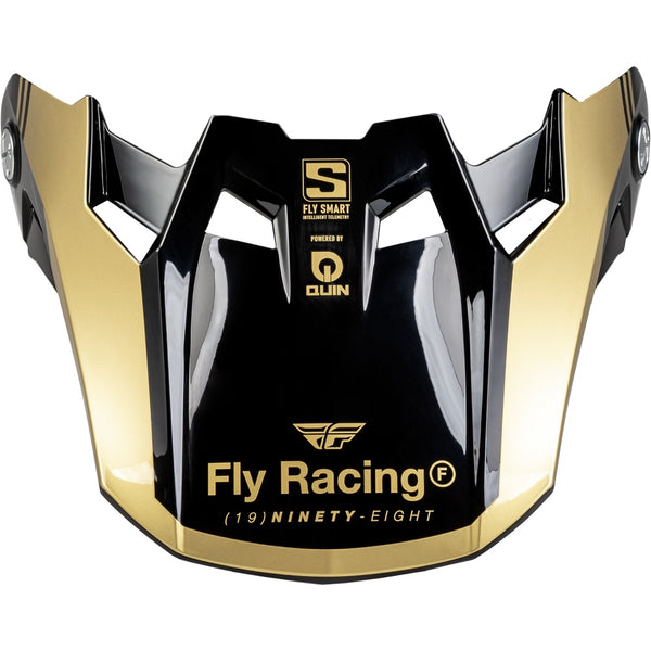 Formula S Carbon Legacy Visor Black/Gold Xl/2x
