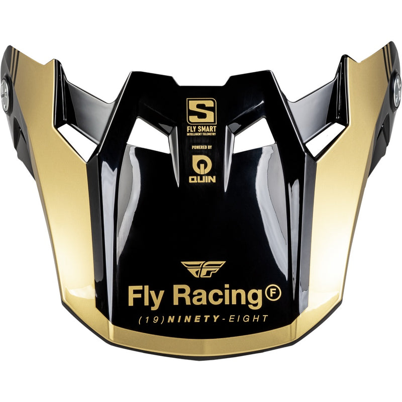 Formula S Carbon Legacy Visor Black/Gold Xl/2x