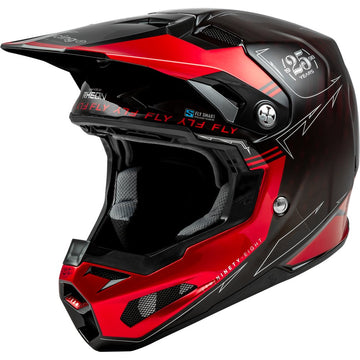 Formula S Carbon Legacy Helmet Red Carbon/Black Xs